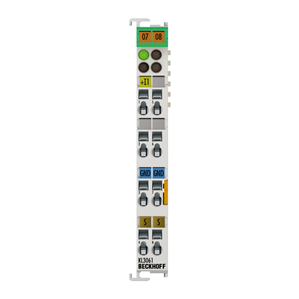 Beckhoff KL3061 Bus Terminal, 1-channel analog input, voltage, 0…10 V, 12 bit, single-ended