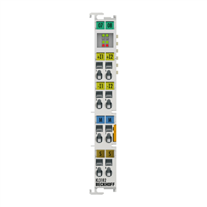 Beckhoff KL3182 Bus Terminal, 2-channel analog input, voltage, ±2 V, 16 bit, differential, high-precision
