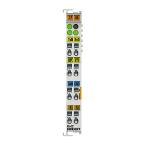 Beckhoff KL6001 Bus Terminal, 1-channel communication interface, serial, RS232