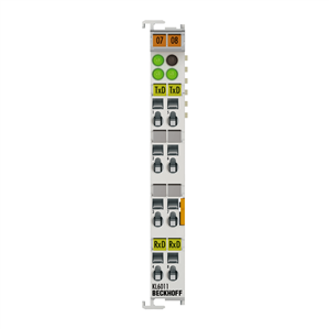 Beckhoff KL6011 Bus Terminal, 1-channel communication interface, serial, TTY, 20 mA