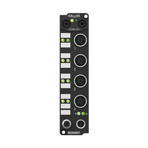 Beckhoff IE3112 Extension Box, 4-channel analog input, current, 0/4…20 mA, 16 bit, differential, M12 Turkiye