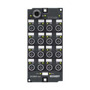 Beckhoff EPI2809-0021 IO-Link box, 16-channel digital output, 24 V DC, 05 A, M8 Turkiye