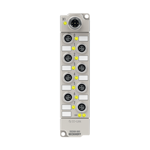 Beckhoff ERI2008-0001 IO-Link box, 8-channel digital output, 24 V DC, 05 A, M8, zinc die-cast Turkiye
