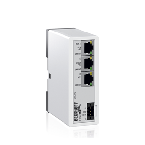 Beckhoff CU1423 Infrastructure, 3-port junction, EtherCAT G, 1 Gbit/s, 24 V DC, RJ45 Turkiye
