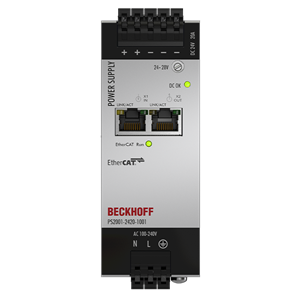 Beckhoff PS2001-2420-1001 Power supply PS2000; with EtherCAT, output: 24 V DC, 20 A; input: AC 100…240 V/DC 110…150 V, 1-phase Turkiye