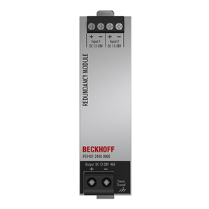 Beckhoff PS9401-2440-0000 MOSFET redundancy module PS9400; input: 12…28 V DC, 2 x 20 A; output: 12…28 V DC, 1 x 40 A Turkiye