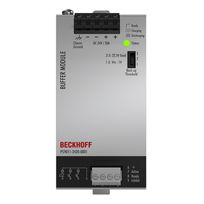 Beckhoff PS9011-2420-0001 Buffer module PS9000; output: 24 V DC, 20 A, 200 ms; input: 24 V DC Turkiye