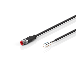 Beckhoff ZK2000-7100-0xxx Sensor cable, PUR, 4 x 034 mm², drag chain suitable