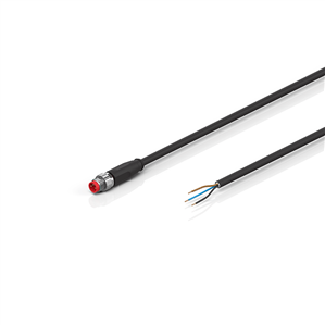 Beckhoff ZK2000-2100-0xxx Sensor cable, PUR, 3 x 025 mm², drag-chain suitable