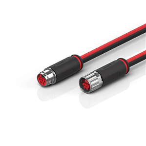 Beckhoff ZK7208-3431-0xxx B17, ECP cable, PUR, 5 G 15 mm² + (1 x 4 x AWG22), drag chain suitable, key 1 (2 x 24 V DC + PE) Turkiye