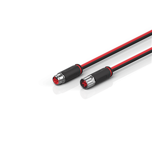 Beckhoff ZK7224-2825-0xxx B17, ECP cable, PUR, 4 x 15 mm² + (1 x 4 x AWG22), drag chain suitable, key 1 (2 x 24 V DC)