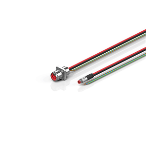 Beckhoff ZK7906-AH00-0xxx B17, ECP cable, PUR, 3 G 15 mm² + (1 x 4 x AWG22), drag chain suitable, key 3 (user-defined voltage)