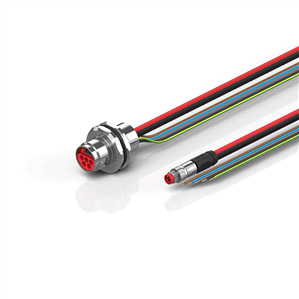 Beckhoff ZK7908-AX00-0xxx B17, ECP cable, PUR, 5 G 15 mm² + (1 x 4 x AWG22), drag chain suitable, key 3 (user-defined voltage) Turkiye