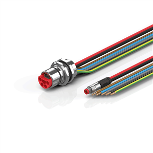Beckhoff ZK7A14-AV00-0xxx B23, ECP cable, PUR, 5 G 40 mm² + (1 x 4 x AWG22), drag chain suitable, key 3 (user-defined voltage) Turkiye