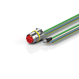 Beckhoff ZK7825-BW00-Axxx B40, ECP cable, PUR, 5 G 160 mm² + (1 x 4 x AWG22), drag chain suitable, key 2 (400 V AC)