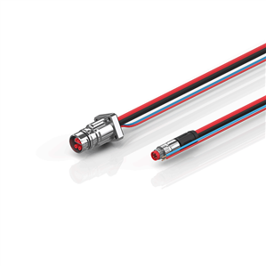 Beckhoff ZK7102-BE00-0xxx B12, ECP cable, PUR, 2 x 075 mm² + (1 x 4 x AWG22), drag chain suitable, key 1 (24 V DC)