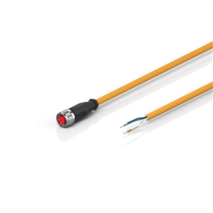 Beckhoff ZK4000-6200-2xxx Motor connection cable 05 mm² with M12 plug, drag-chain suitable Turkiye