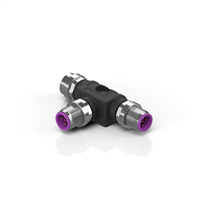 Beckhoff ZS1031-2600 Plug T splitter for PROFIBUS, Modbus, RS485, IP67, shielded Turkiye