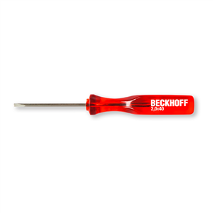 Beckhoff ZB8701 Slot screwdriver 20 x 40 mm, HD terminals Turkiye