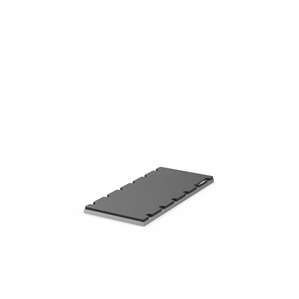 Beckhoff AL8562-0000-0000 Magnetic plate overall width W6, secondary part for AL806x, length 288 mm