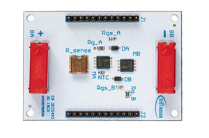 Infineon EB 2ED2410 3D 1BCS EiceDRIVER™ APD 2ED2410-EM - 24 V evaluation MOSFET daughterboard, common source Turkiye