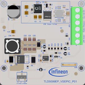 Infineon TLD5099EP_VSEPIC EVAL Turkiye