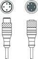 Leuze CB-M12-25000S-4GF/GM Bağlantı kablosu