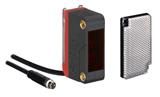 Leuze SET PRK5B/4X-200-M8+TKS40x60.A Set reflektörden yansımalı fotoelektrik sensör kutuplu