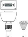 Leuze CB-D15E-50000S-11GF Bağlantı kablosu