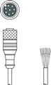Leuze CB-M12-10000S-8GF Bağlantı kablosu