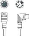 Leuze CB-M12-CC15 Bağlantı kablosu