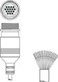 Leuze KD S-M30-16A-V1-050 Bağlantı kablosu