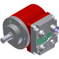 TR Electronic CEV582M-10417 CEV582M 8192/4096 Profinet EPN ZB36 10FL19 3xM12r