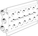 Festo PRS-3/8-5-B Manifold Bloğu|Bağlantı Bloğu