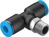 Festo QST-1/8-6 T-Çabuk Bağlantı Rakoru