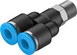 Festo QSY-1/8-6 Y-Çabuk Bağlantı Rakoru