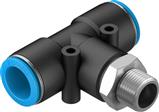 Festo QST-3/8-16 T-Çabuk Bağlantı Rakoru