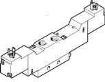 Festo MEBH-5/3B-1/8-S-B Selenoid valf