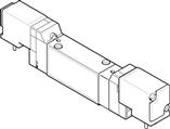 Festo MEH-5/3G-5,0-I-B Selenoid valf