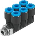 Festo QSLV6-G3/8-8 Çoklu dağıtıcı