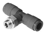 Festo QST-V0-G1/8-8 T-Çabuk Bağlantı Rakoru
