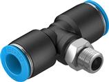 Festo QST-1/8-10 T-Çabuk Bağlantı Rakoru
