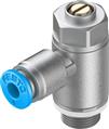 Festo GRLZ-1/8-QS-4-D Tek yönlü akış kontrol valfleri