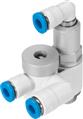 Festo GRXA-HG-1/4-QS-6 One-way flow control valve