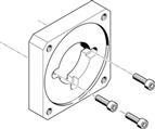 Festo EAMF-A-64A/B-70A Motor flanşı