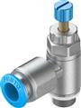 Festo GRLA-1/8-QS-8-RS-D Tek yönlü akış kontrol valfleri