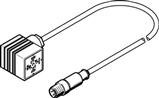 Festo NEBC-A1W3-K-0.3-N-M12G5 Bağlantı kablosu