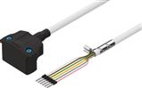 Festo NEBM-S1W15-E-2.5-Q7-LE6 Motor kablosu