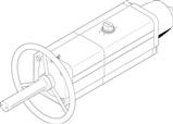 Festo DAPS-0720-090-RS2-F14-MW Döner Silindir|çeyrek dönüşlü aktüatör
