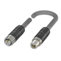 Balluff BCC S415-S415-3L-386-PX85A5-050 Çift uçlu kablo setleri